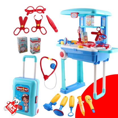 2in1 Trolley Doctor Play Set | Kids Roleplay (Big)