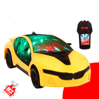 3D Lights Remote Controlled Car | RC Kids Car | 2Function Front & Back