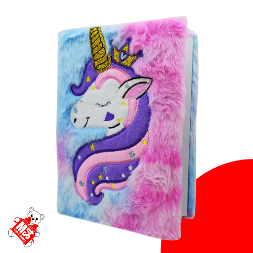 Unicorn Fur Book | Stylish Unicorn Fur Diary | 180 Pages