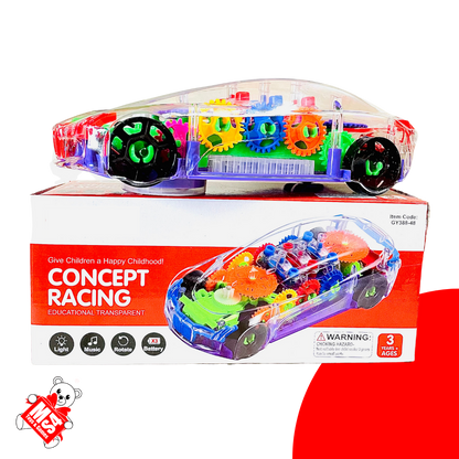 Concept Gear Musical Car | Racing 3D Lights and Musical toy | Sensor Movement