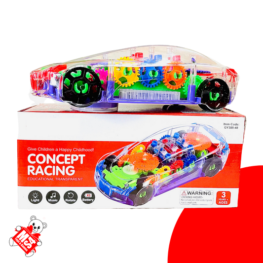 Concept Gear Musical Car | Racing 3D Lights and Musical toy | Sensor Movement