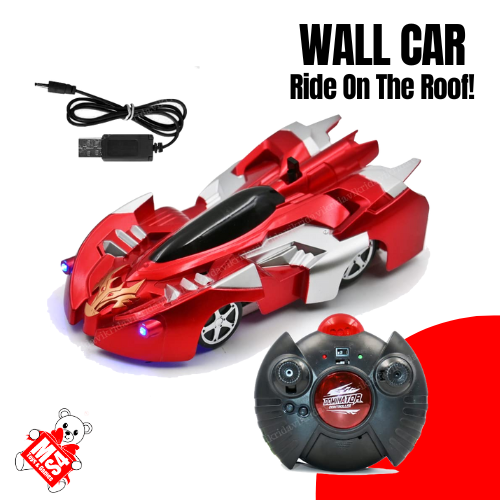 Wall Climbing Car RC | Roof Spider Car Powerful Anti Gravity Remote Controlled