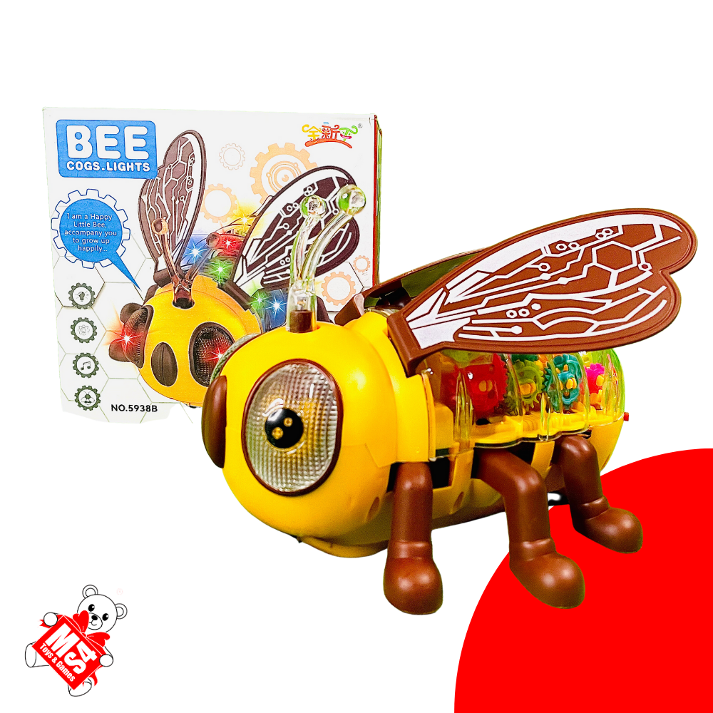 Musical Gear BEE | Realistic Movement | 3D Lights and Musical Toys for kids