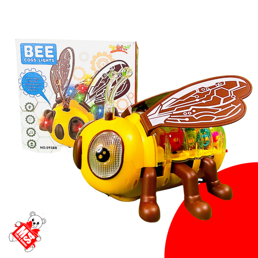 Musical Gear BEE | Realistic Movement | 3D Lights and Musical Toys for kids