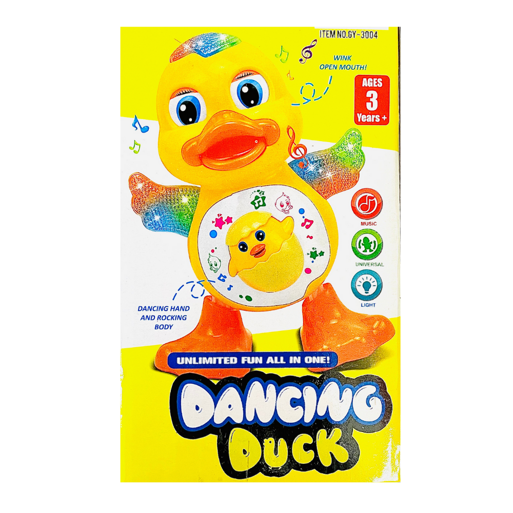 Dancing Duck Toy | With Attractive Lights & Music :)