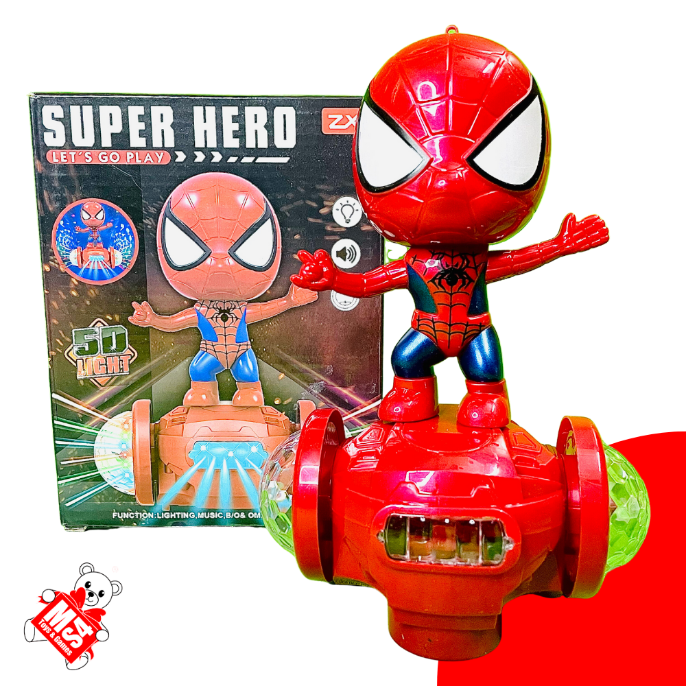 Superhero Interactive Musical Car | 5D Flashing Lights | Dancing Robot Toy