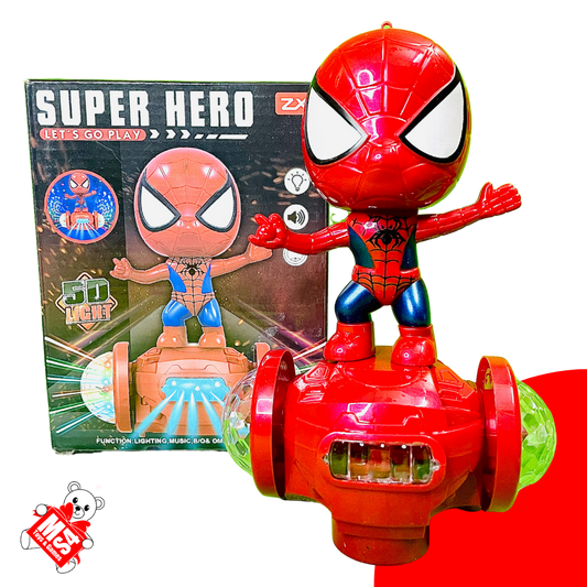 Superhero Interactive Musical Car | 5D Flashing Lights | Dancing Robot Toy