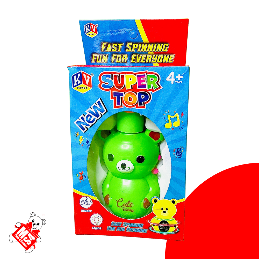 Super Flash Spin Top | Light and Musical Toy