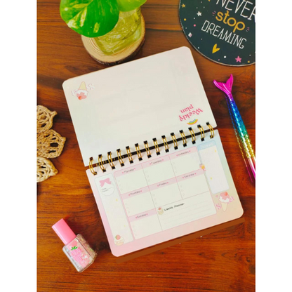 Kids Weekly Planner Book | Fun Activity Tracking Planning