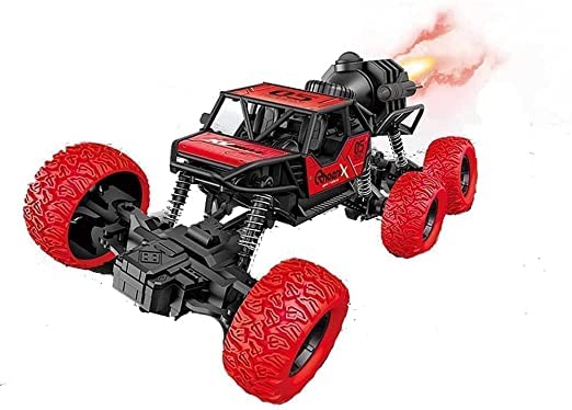 6X6 Rc Rock Crawler Car with SMOKE | Metal Rechargeable Fast