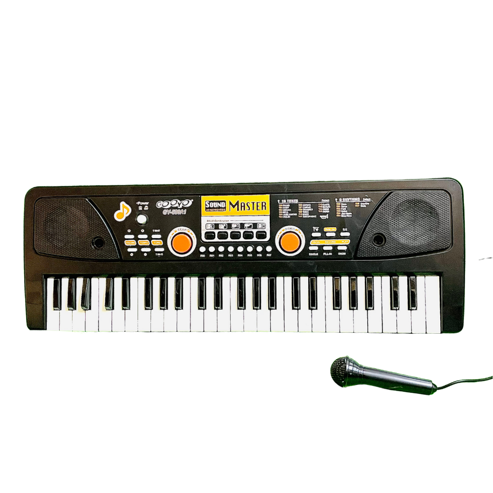 Big Fun 49Keys Keyboard Big | Piano with Microphone | with USB Charging