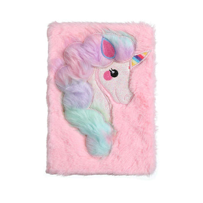 Unicorn Fur Book | Stylish Unicorn Fur Diary | 180 Pages