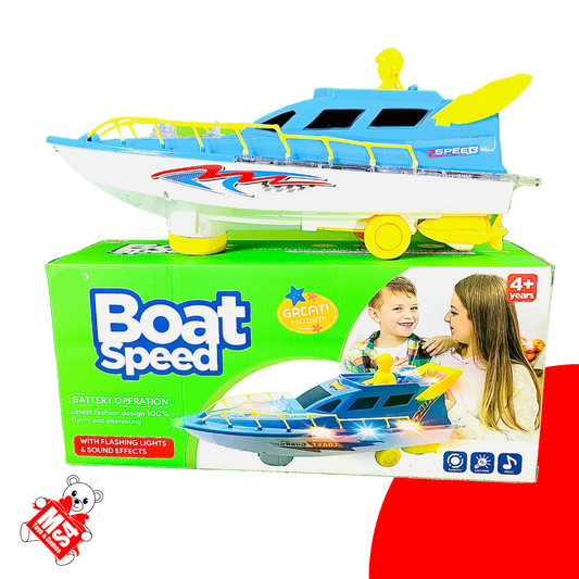 Musical Speed Boat | With Flashing Lights and Music | Kids Musical Toys