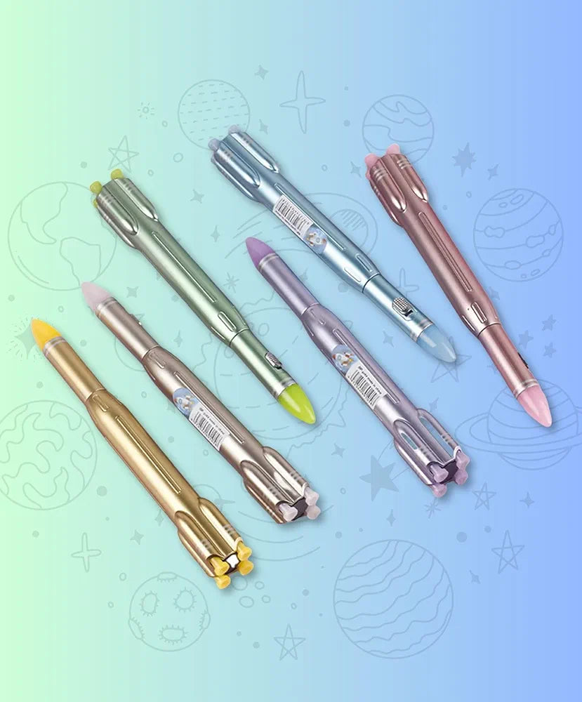 Rocket Light Pen | LED Gel Pen for Kids