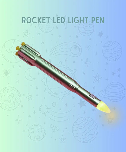 Rocket Light Pen | LED Gel Pen for Kids