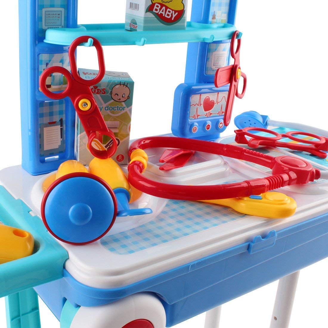 2in1 Trolley Doctor Play Set | Kids Roleplay (Big)