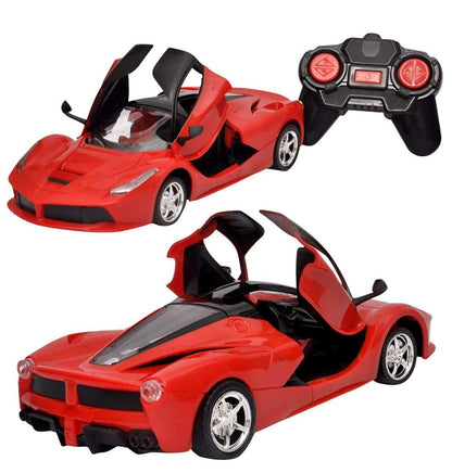 Super Ferrarii Car RC | Door Opening Head Lights | Rechargeable Remote Controlled