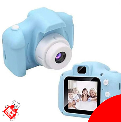 Kids Digital Camera | 1080p video recording toy camera rechargeable with games and music