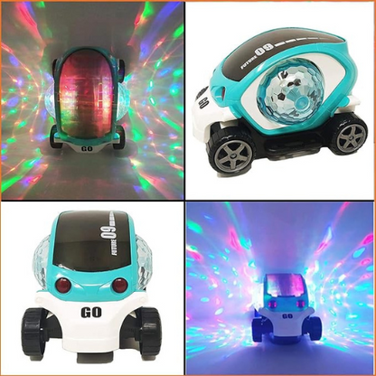 09 Future Musical Stunt Car Rotate 360° with Flashing Light & Music