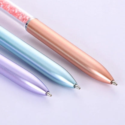 Diamond Crystal Pen | With Crystals Shining Metallic Colours | Kids Favourite Assorted