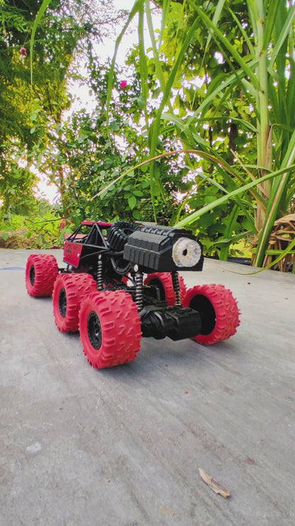 6X6 Rc Rock Crawler Car with SMOKE | Metal Rechargeable Fast