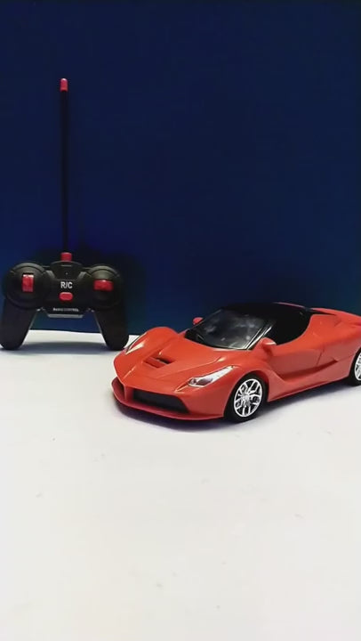 Super Ferrarii Car RC | Door Opening Head Lights | Rechargeable Remote Controlled