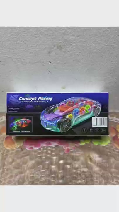 Concept Gear Musical Car | Racing 3D Lights and Musical toy | Sensor Movement